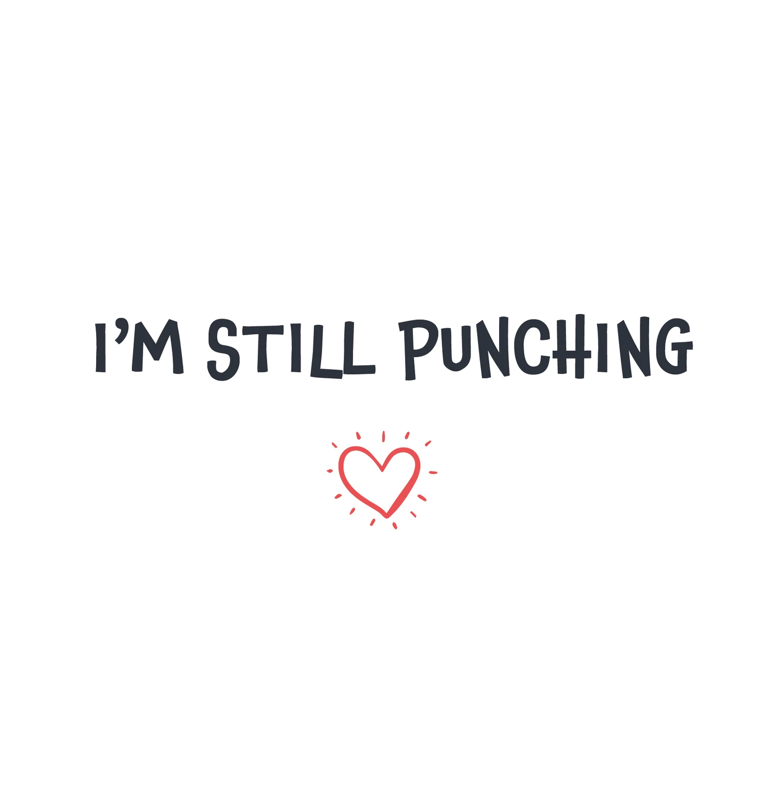 Still Punching Above Your Weight Card
