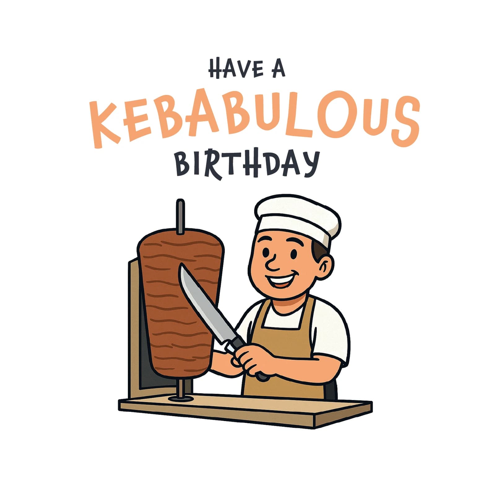 Kebabulous Birthday Pun