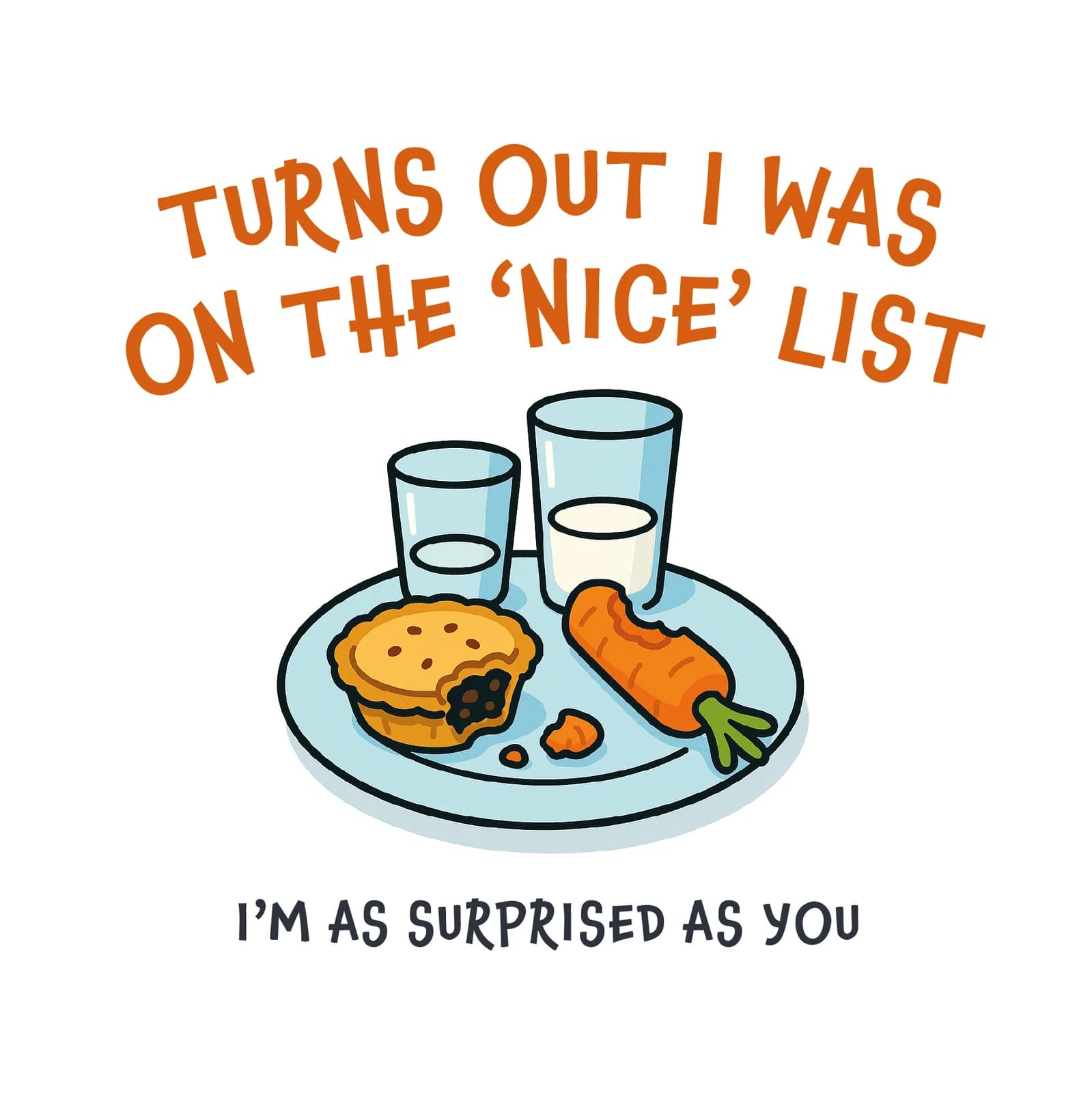 Surprised to Be on the Nice List