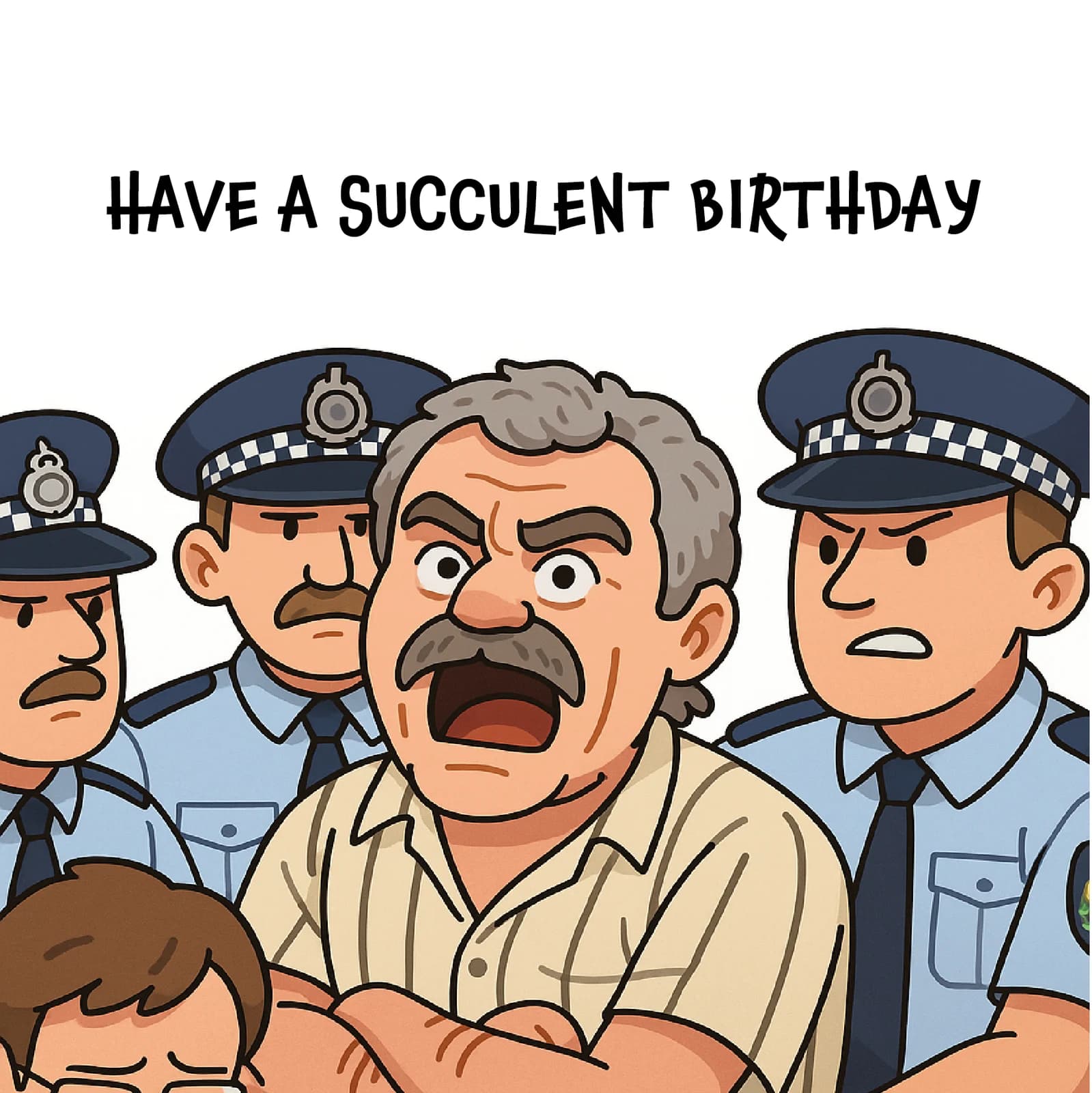 Succulent Chinese Meal Birthday Humour